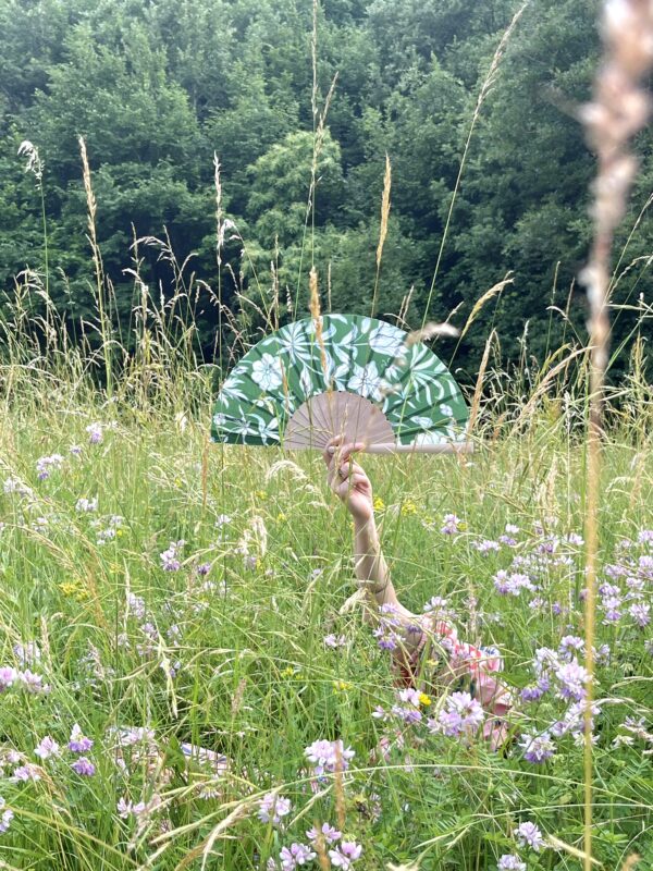 deep green fan