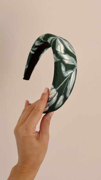 deep green headband