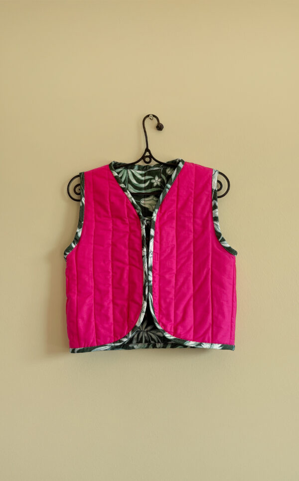 Deep Green Padded Vest _ Pre-order - Image 2