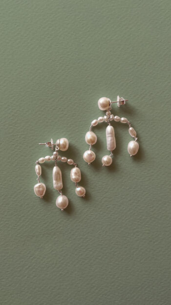 pearl earrings